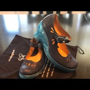 Fluevog Mary Jane Wedges